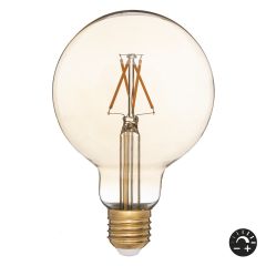 Ampoule LED droite dimmable ambre G95